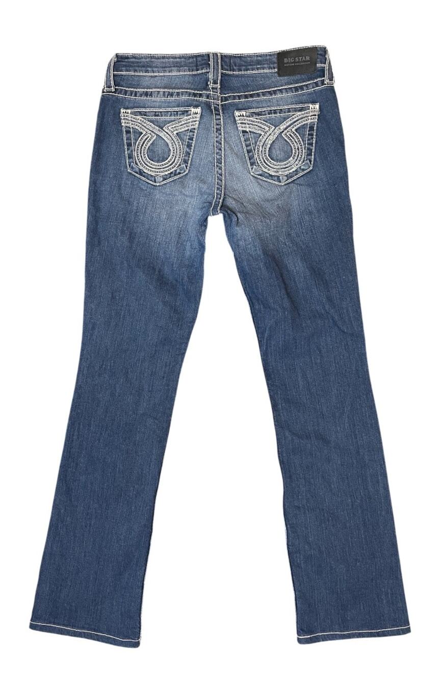 Big Star Women’s New Hazel Boot Size 28L Mid Rise Bootcut Denim Y2K Style